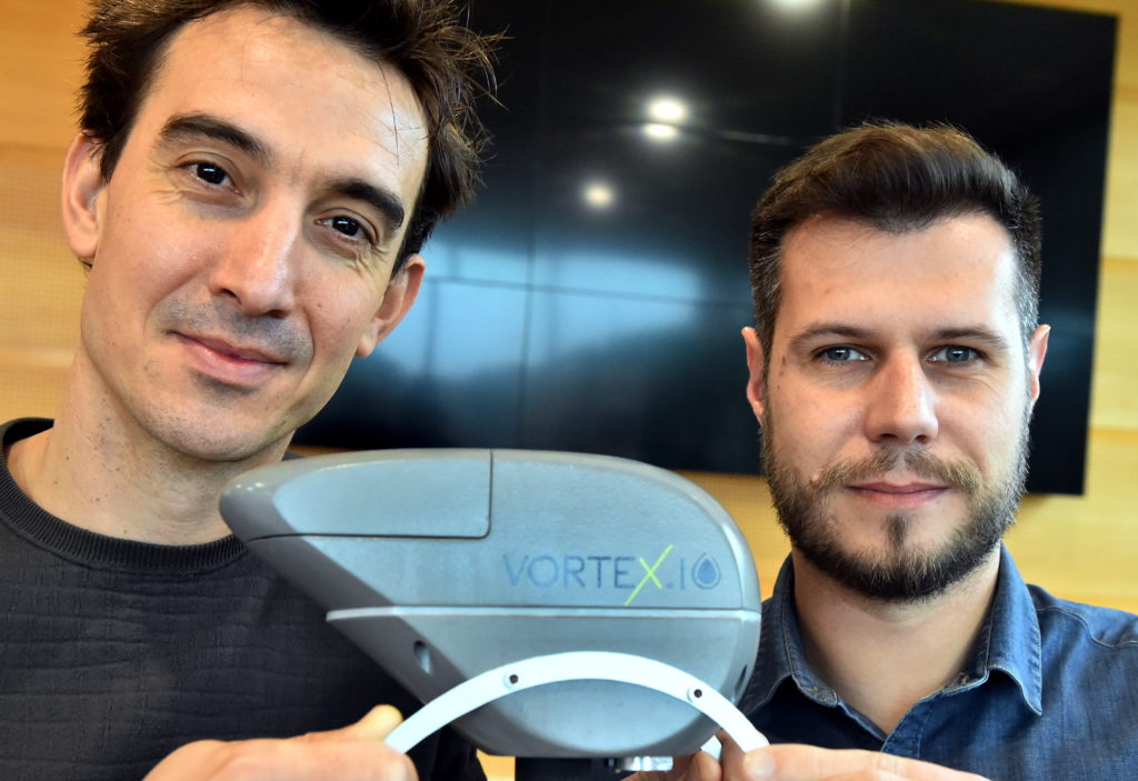 DDM THIERRY BORDAS TOULOUSE DECEMBER 13, 2019 GUILLAUME VALLADEAU AND JEAN CHRISTOPHE POISSON, DIRECTORS OF VORTEX IO, MANUFACTURER OF LIGHTWEIGHT ALTIMETERS