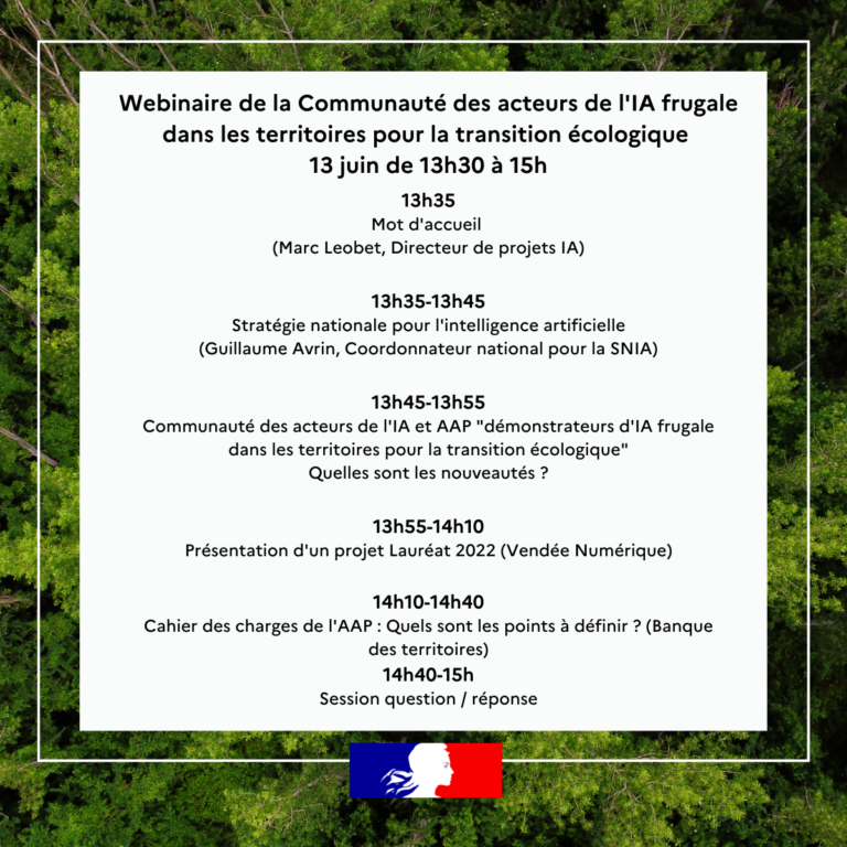 Webinaire GreenTech Innovation