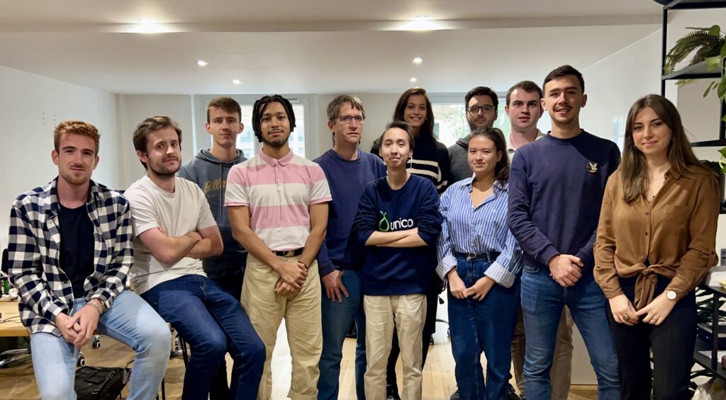 There are about twenty of us at UNICO today. We just moved from the Living-Lab Greentech Innovation to new premises in the 3rd arrondissement of Paris.